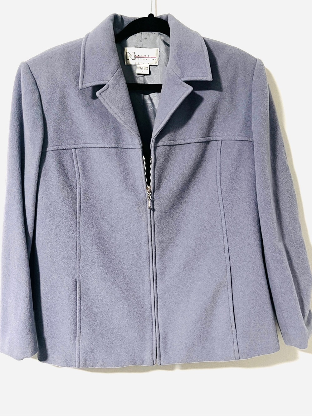 Norton McNaughton Light Lavender Zip-Front Women's Jacket